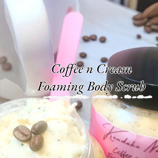 Coffee n Cream "Sweet Cheeks" Foaming Scrub